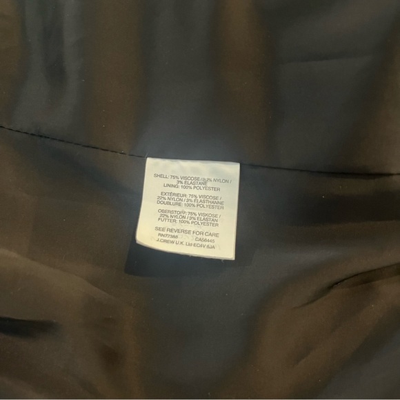 J Crew 365 Going Out Blazer Size 0 Open Front Small Jacket Career Gray Career - Picture 7 of 11